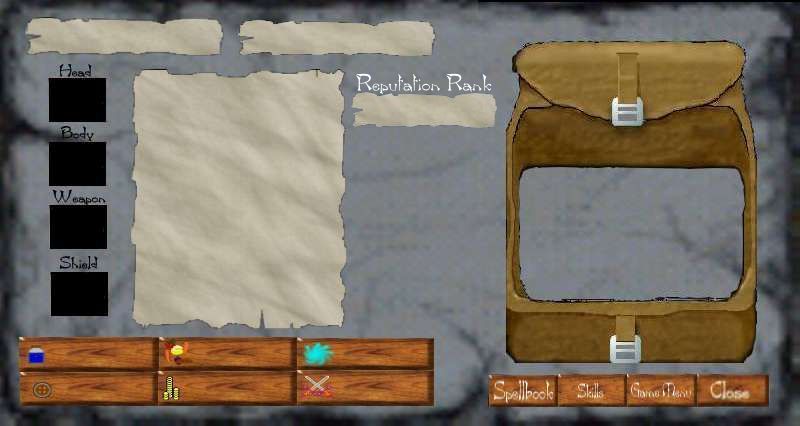 Character Screen